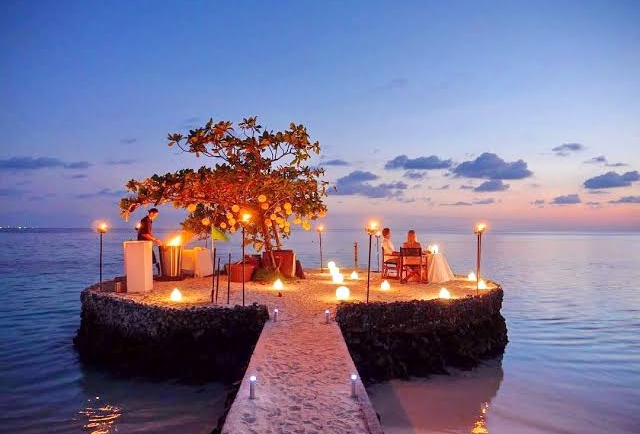 Honeymoon in Maldives